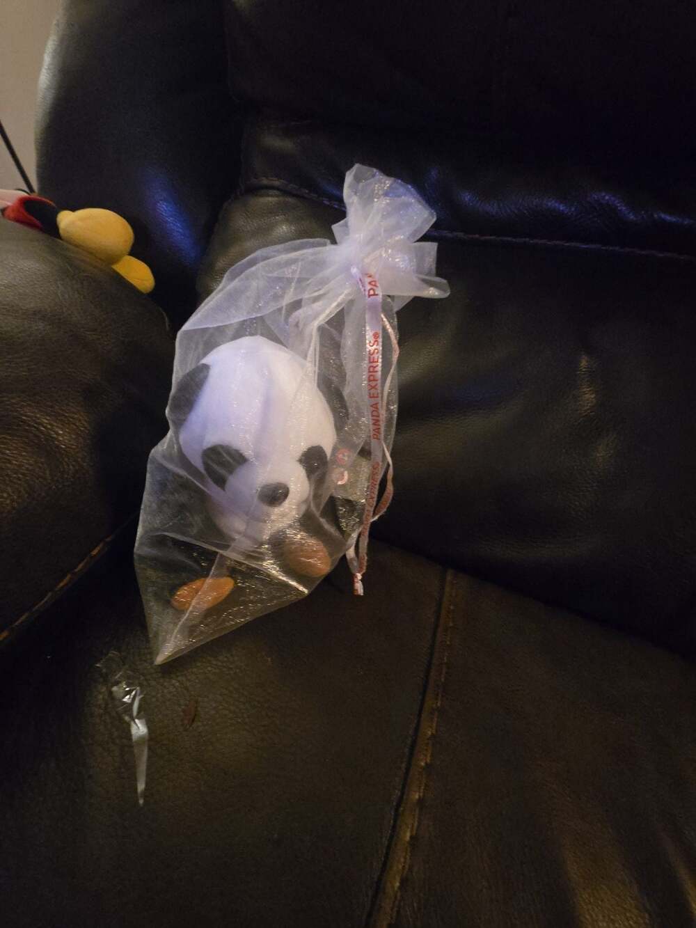 Panda Express Panda Inn Panda Bear 6" Plush in Organza Bag